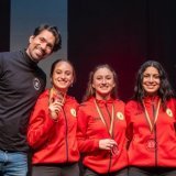 Angeline et Aurore Favre et leurs coéquipières du Fechtclub Bern sont devenues vice-championnes d'Europe des clubs ce week-end en Allemagne.